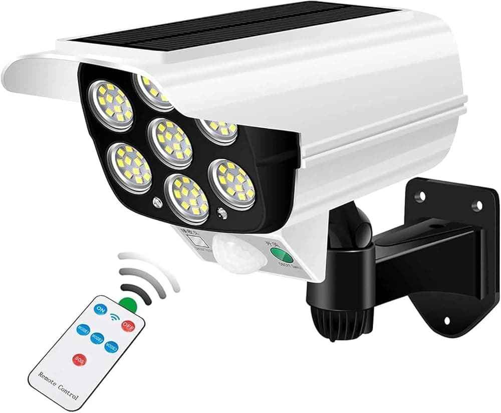 Bombilla Solar con Sensor de Movimiento