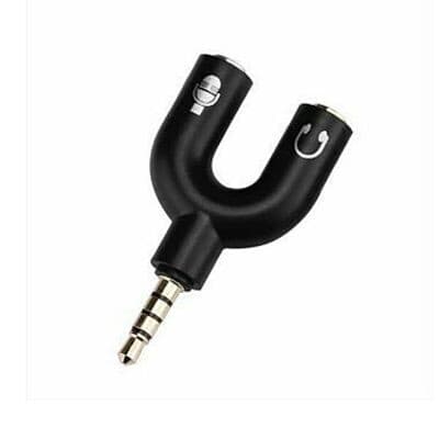 Adaptador para Audífono y Micrófono